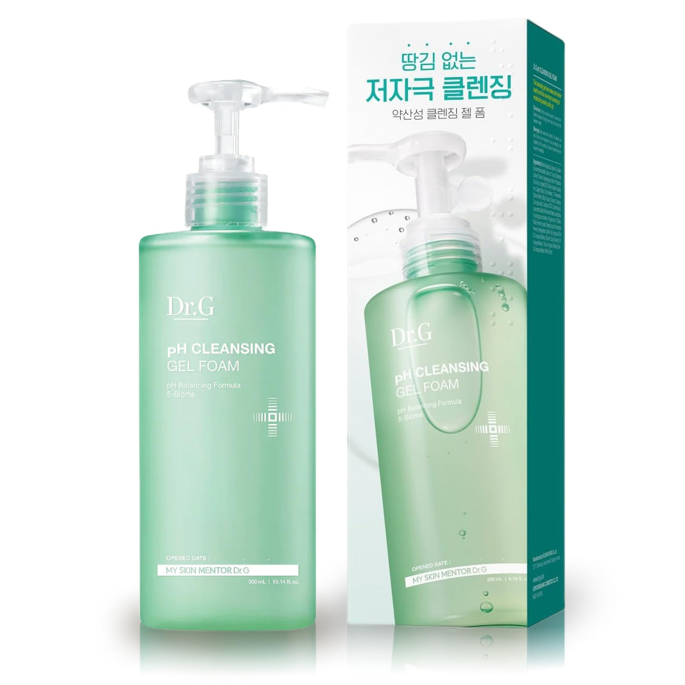 Dr.G pH Balanced Gel Foam Cleanser 200ml - Korean Deep Clean Skincare