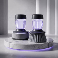 2-in-1 Soap Dispensing Dish Brush Set