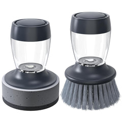 2-in-1 Soap Dispensing Dish Brush Set